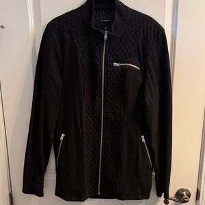 Black Zip-Up Jacket